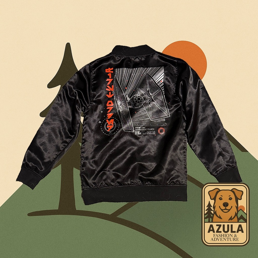 Star Wars First Order Satin Bomber Jacket – Youth Large (L/G)